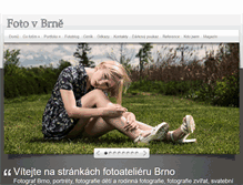 Tablet Screenshot of fotovbrne.cz